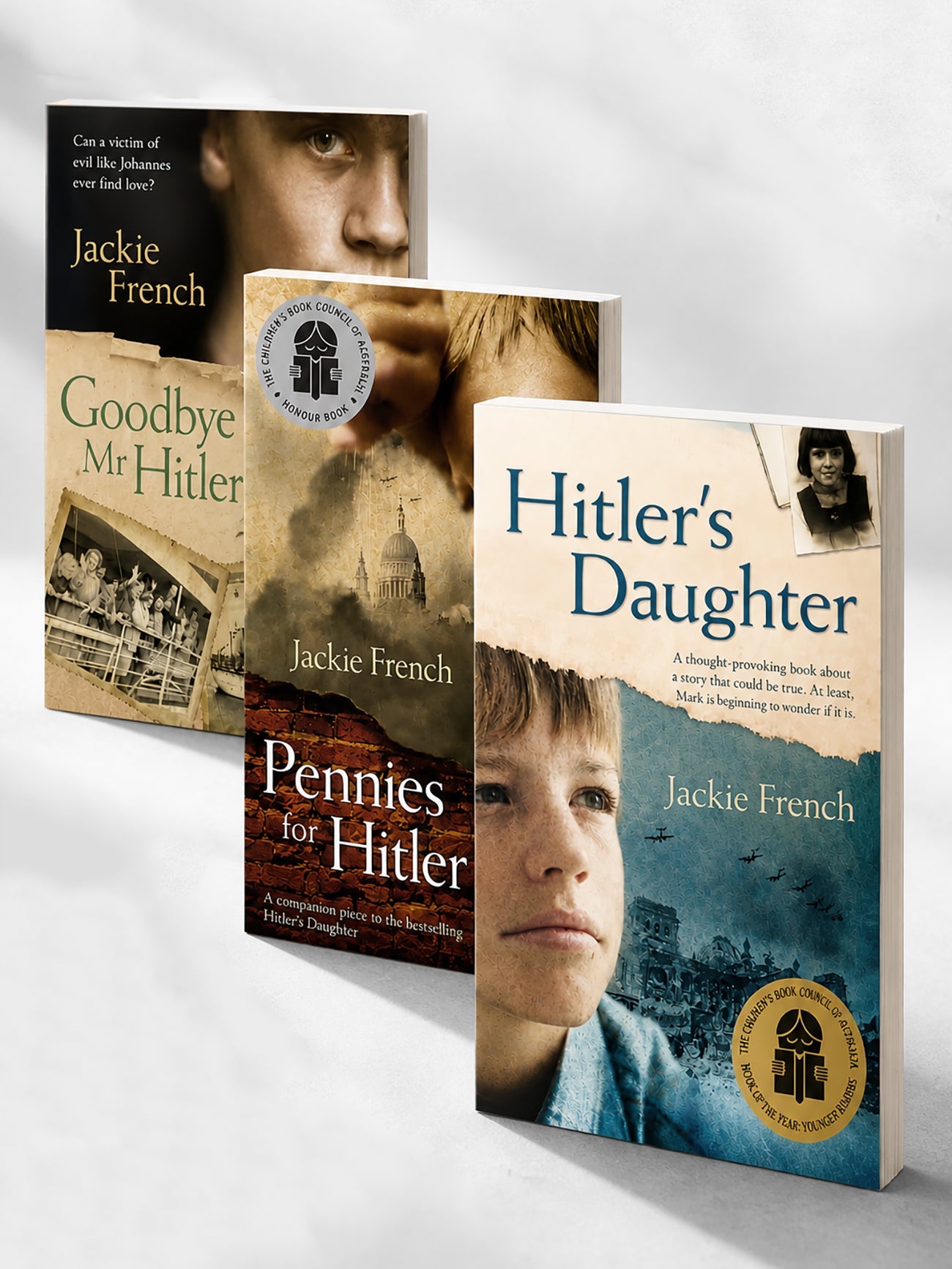 3 Book Set: Hitler’s Daughter, Pennies for Hitler, Goodbye Mr Hitler – Jackie French