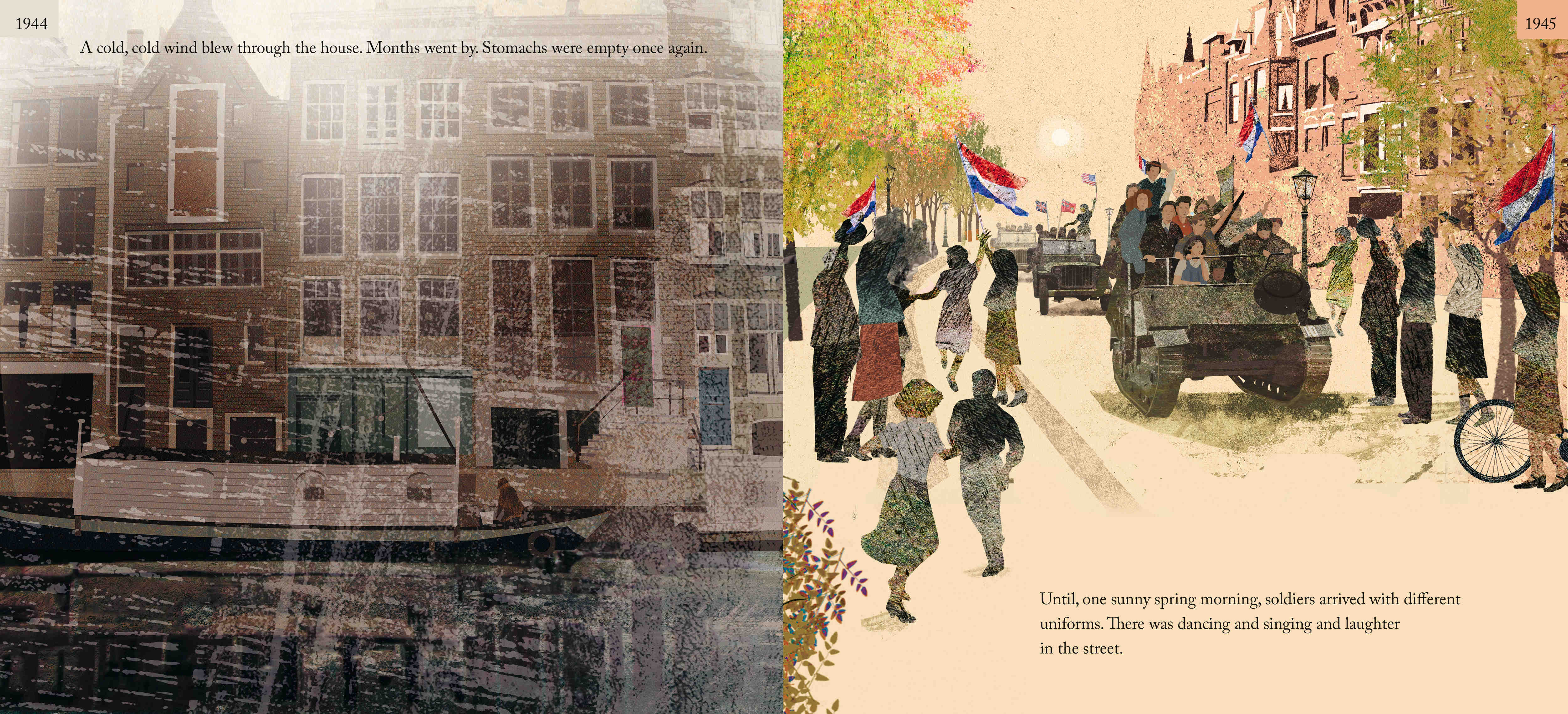 The House on the Canal: The Story of the House that Hid Anne Frank - Thomas Harding, Britta Teckentrup (Illustr)