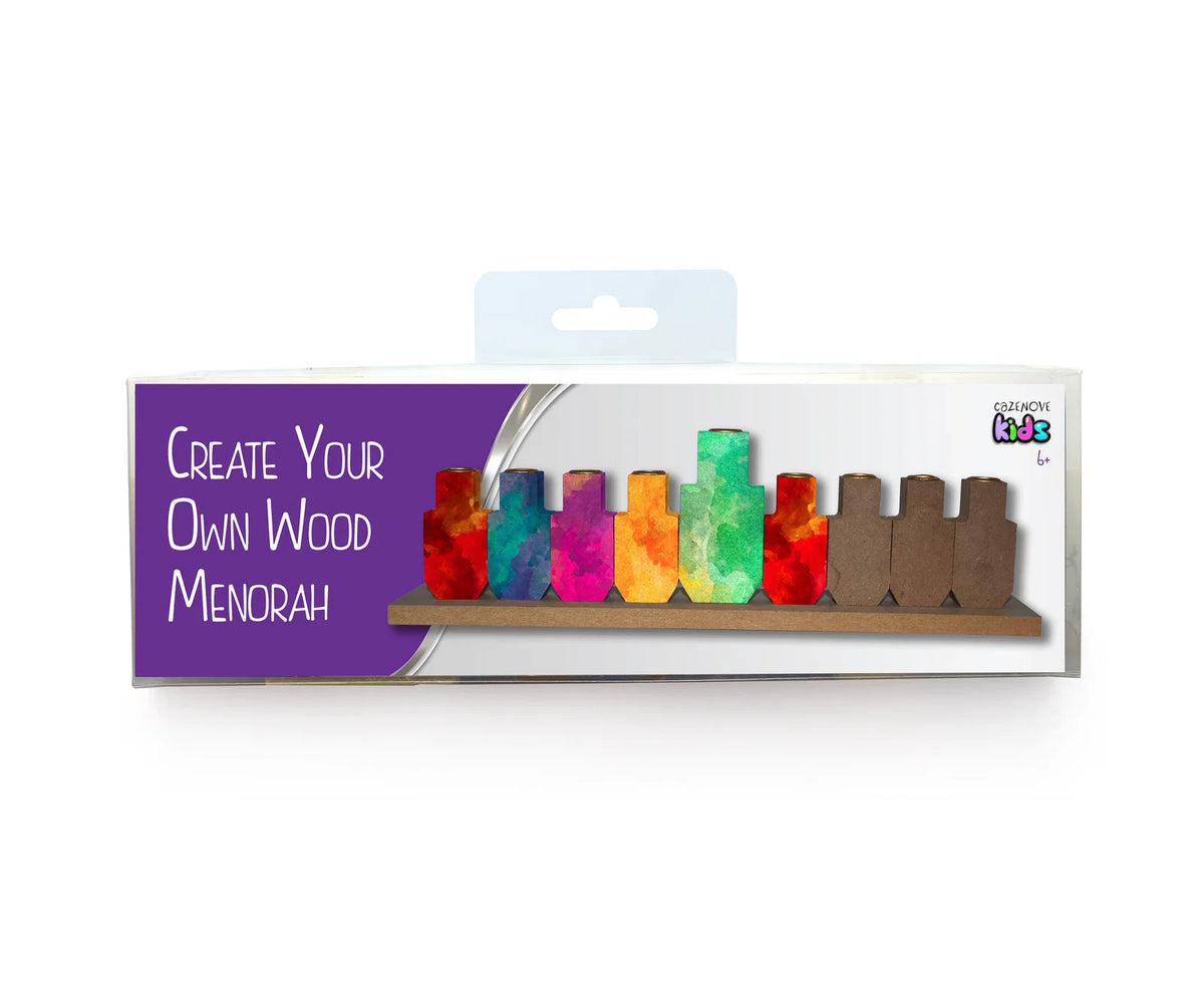 Create Your Own Chanukiah (Menorah)