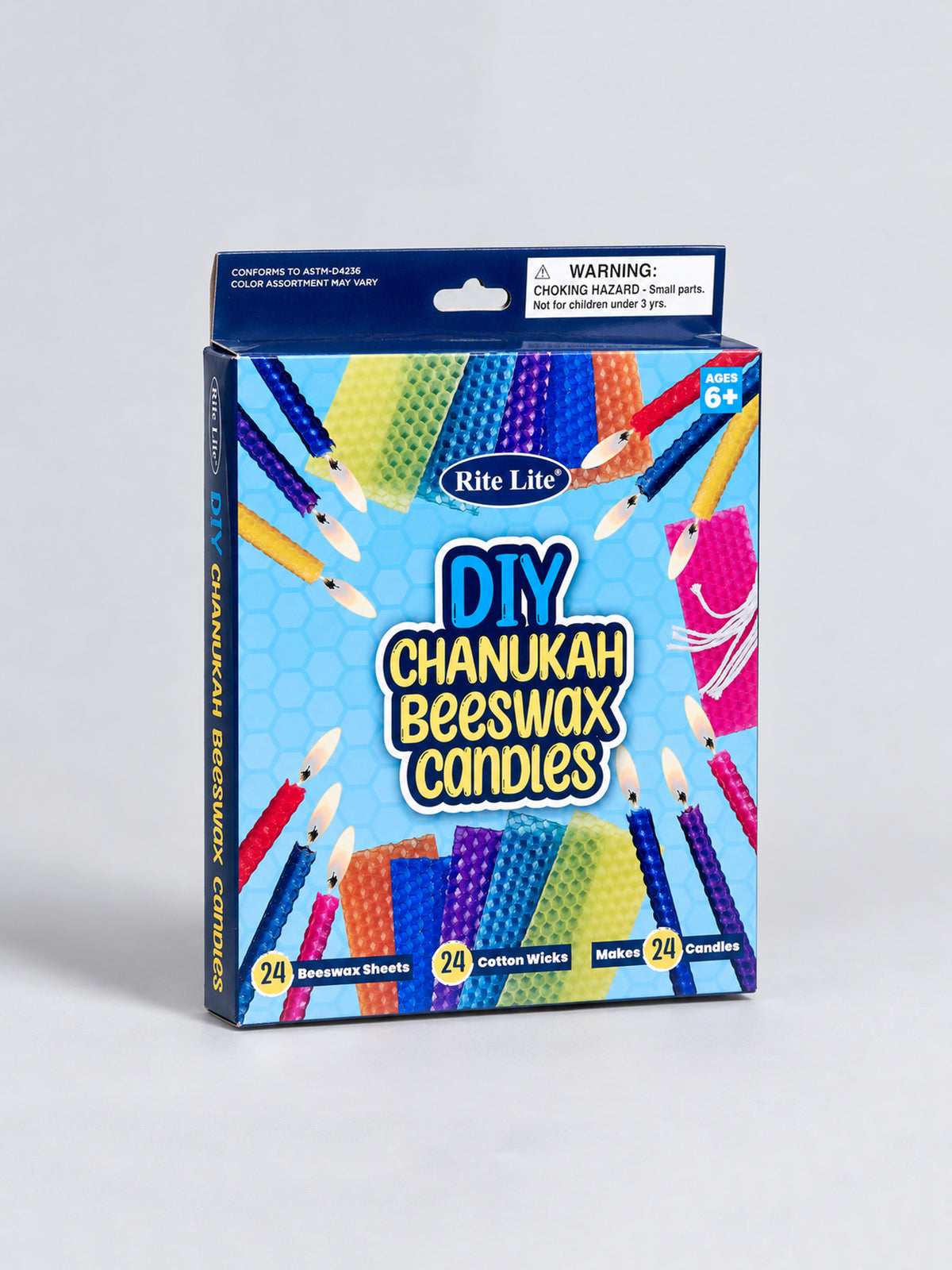 DIY Chanukah Candles