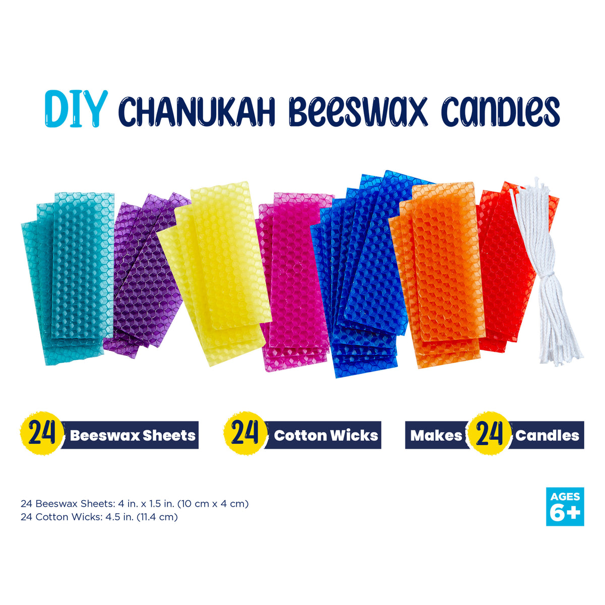 DIY Chanukah Candles