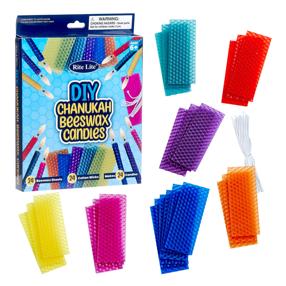 DIY Chanukah Candles