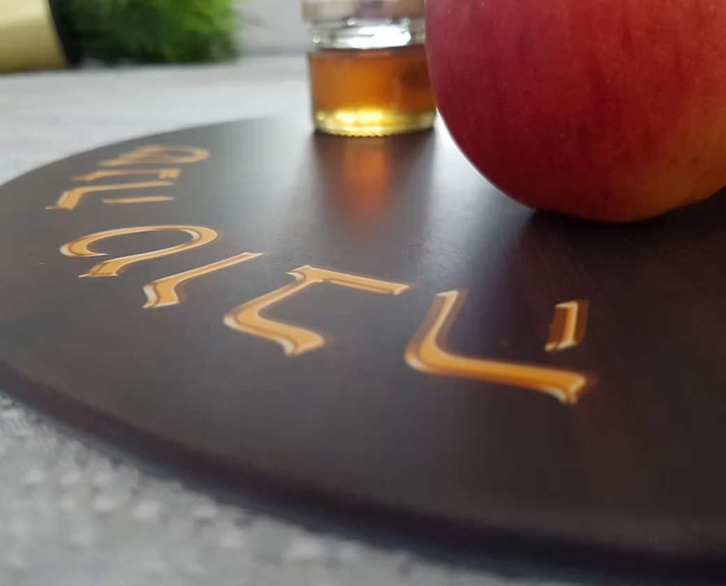 Rosh Hashanah Platter - Danke Judaica