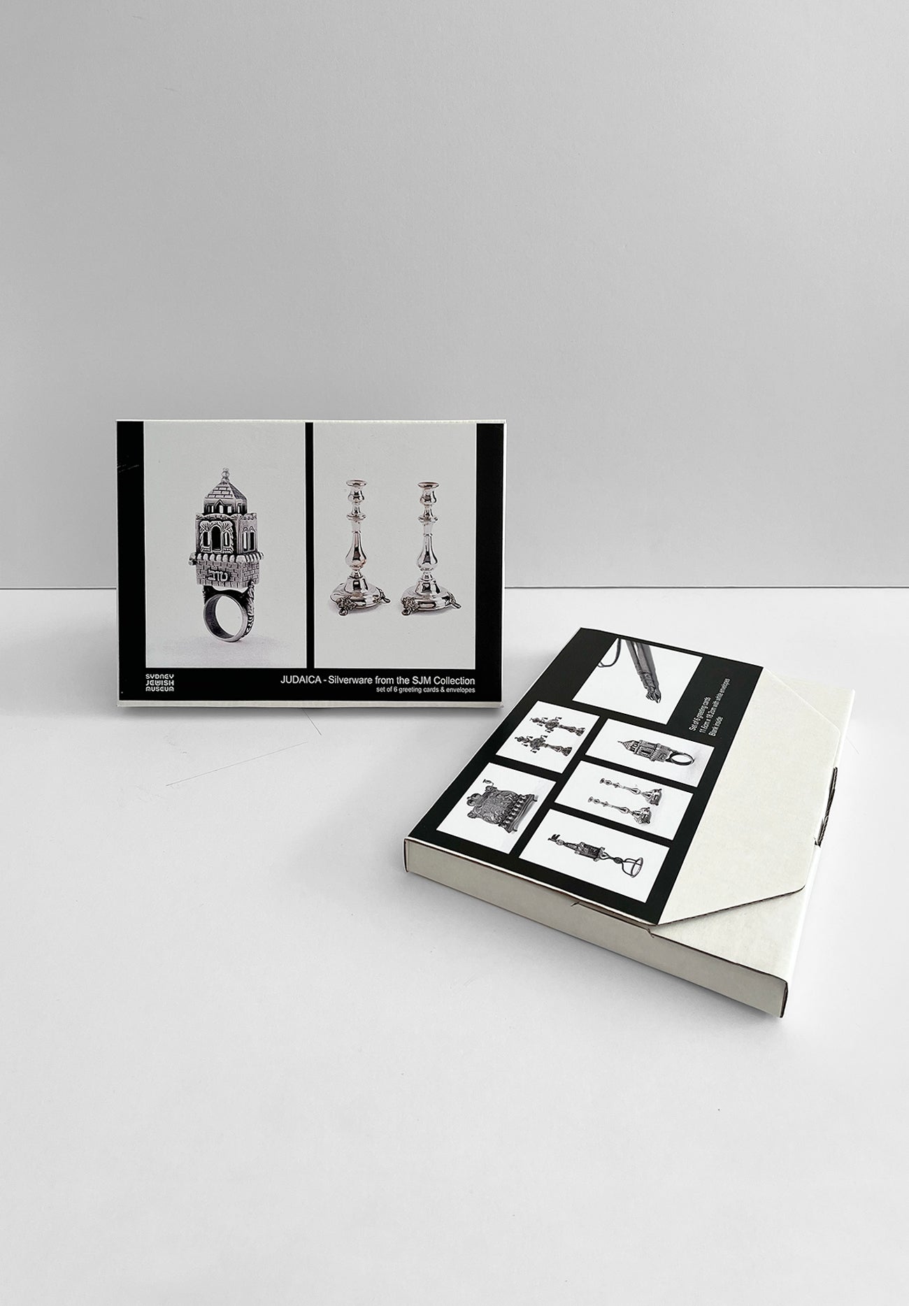 Boxed Set Cards - Judaica - Silverware from SJM Collection