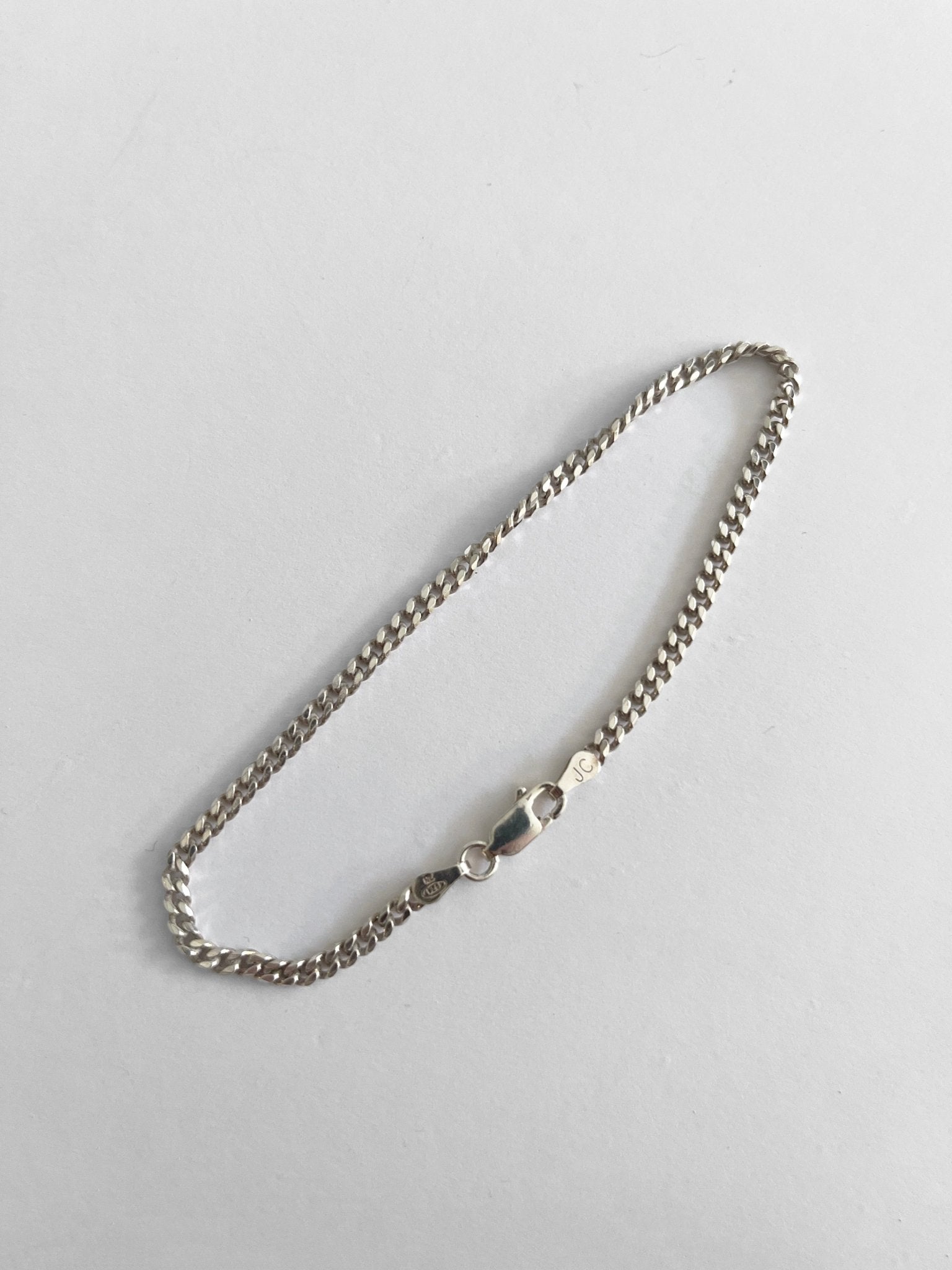 Bracelet - Curb Chain, silver