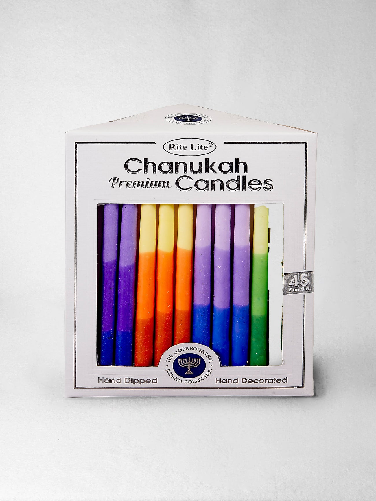 Candles - Chanukah, Premium Multicoloured
