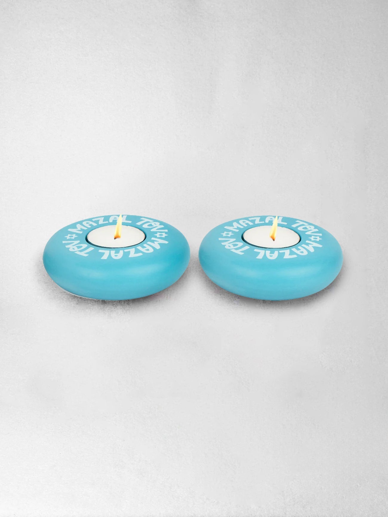 Candlestick (Tealight) - Aqua Platz, Chai Modern