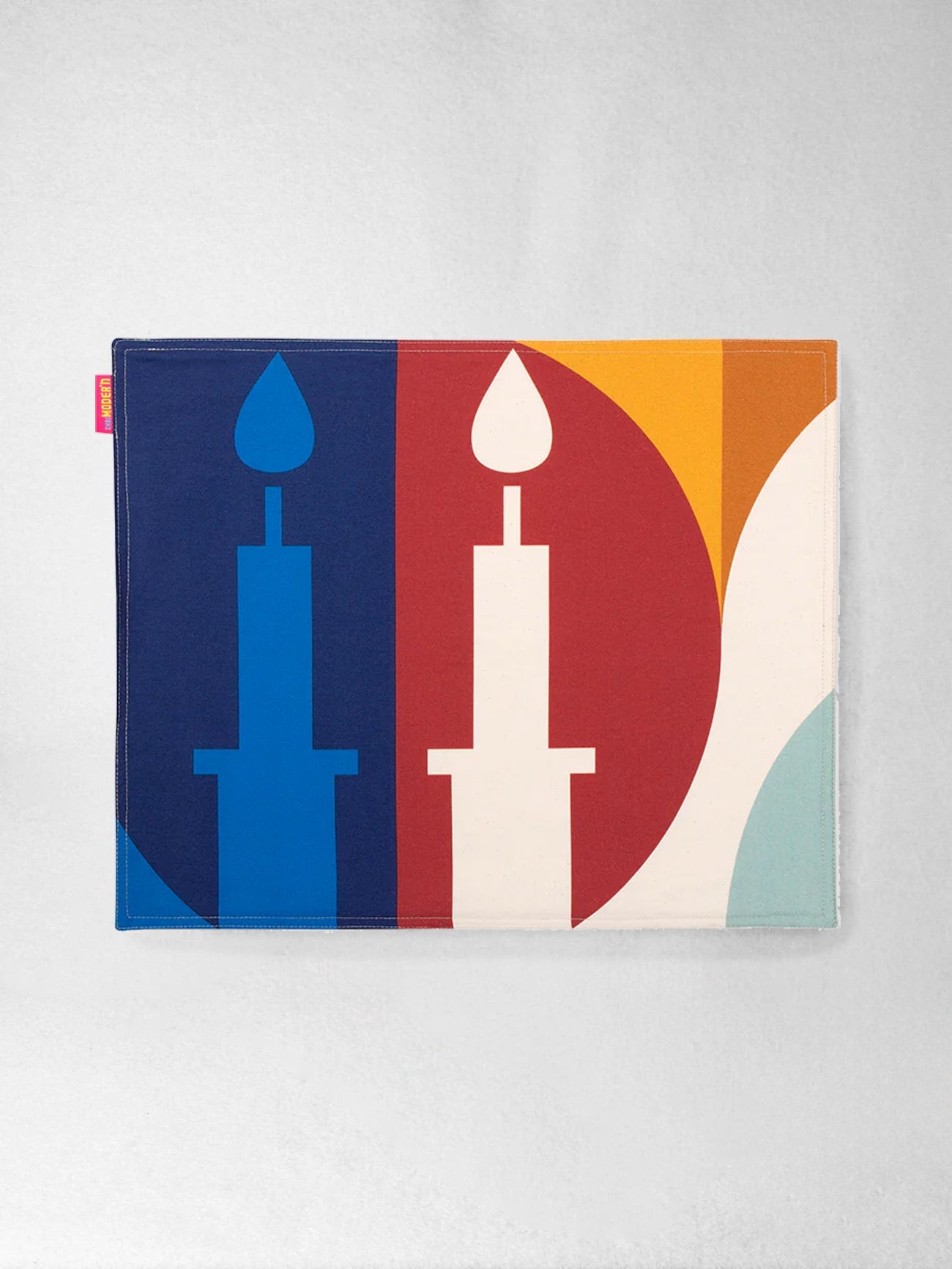 Challah Cover - Chutzpah, Chai Modern