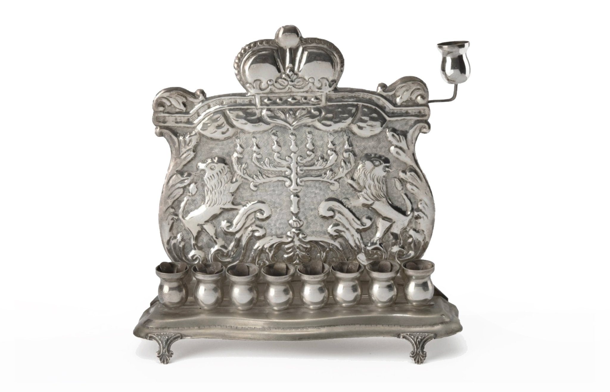 Challah Cover – Lion of Judah – Museum Collection, Blue