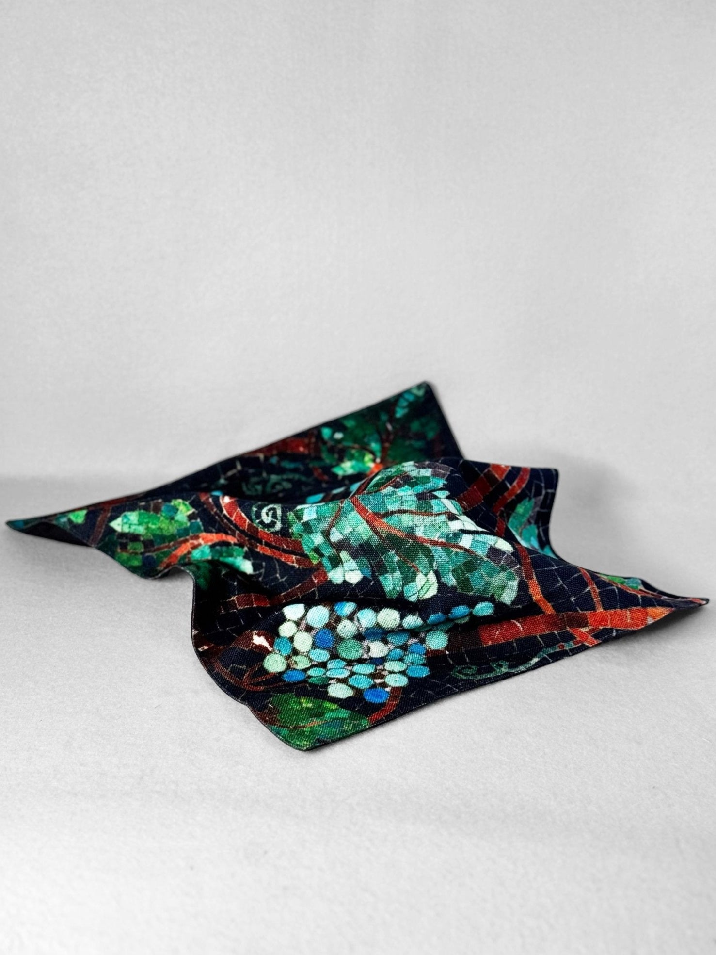 Challah Cover - Museum Collection - Grape Vine Mosaic