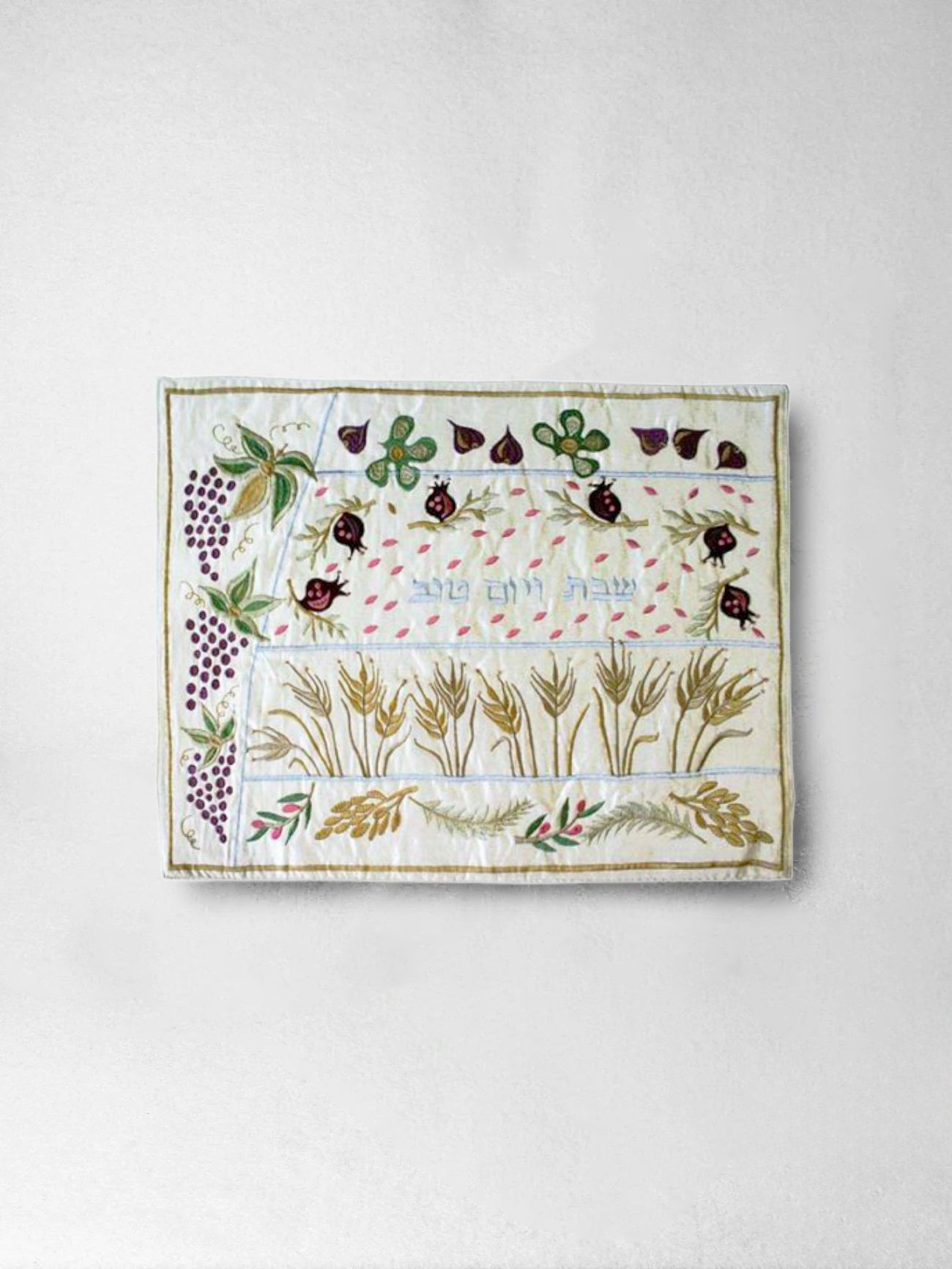 Challah Cover - Seven Species, Emanuel Design