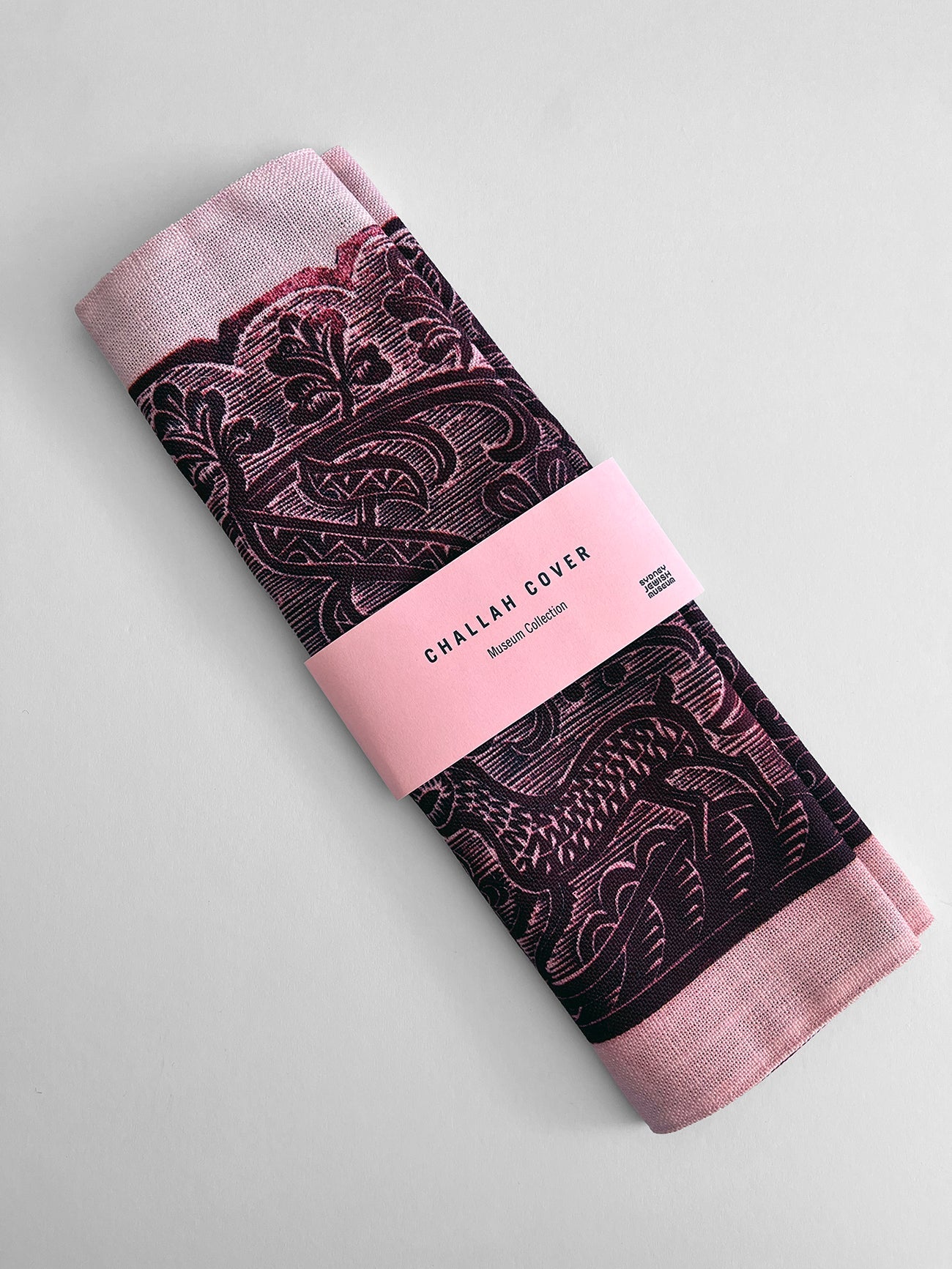 Challah Cover – Tree of Life – Museum Collection, Rose colour