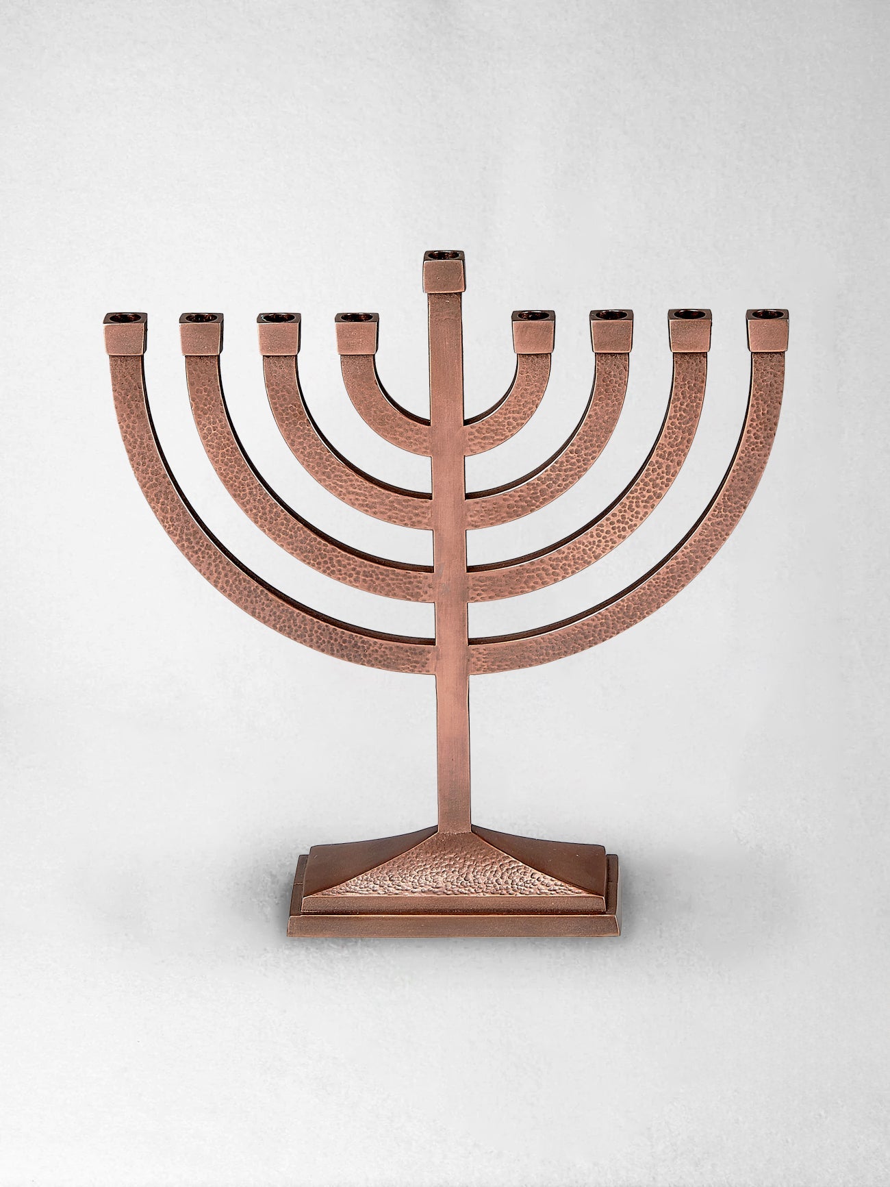 Chanukiah - Traditional Copper