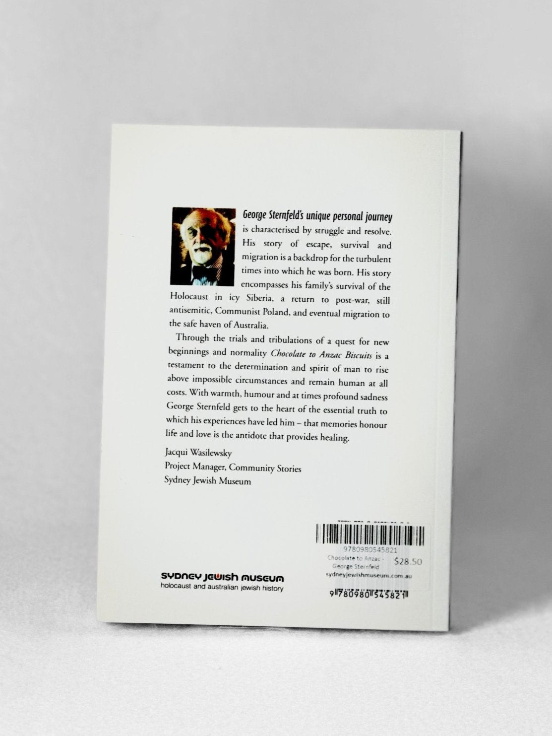 Chocolate to Anzac Biscuits - George Sternfeld