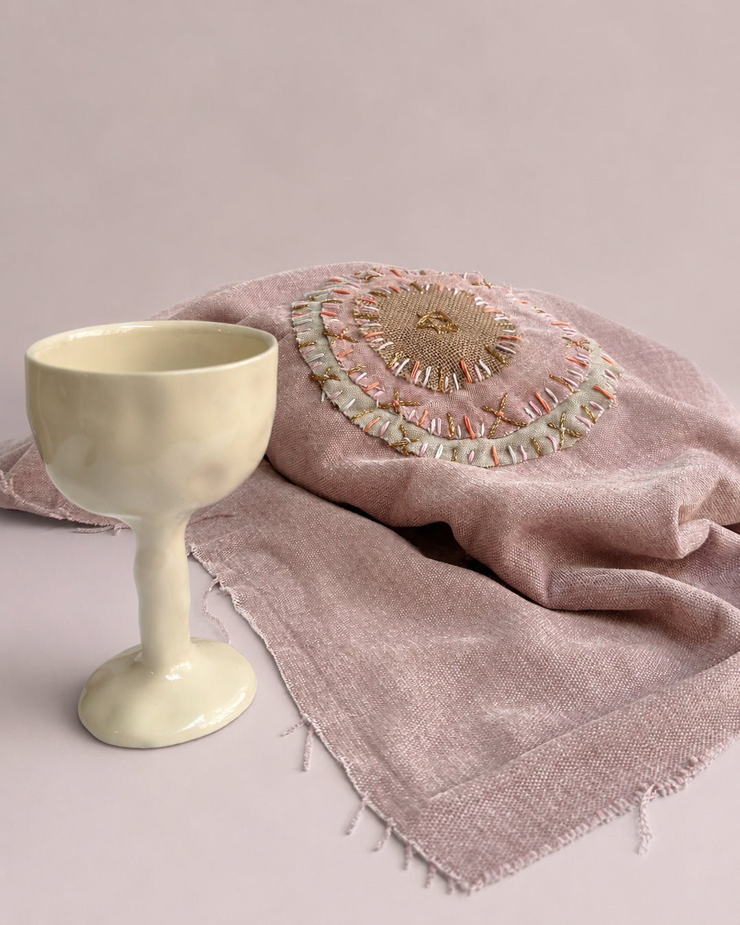 Drift Kiddush Cup - Cream