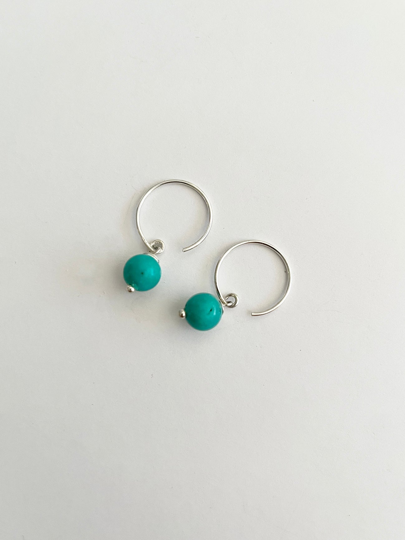 Earrings - Turquoise Bead