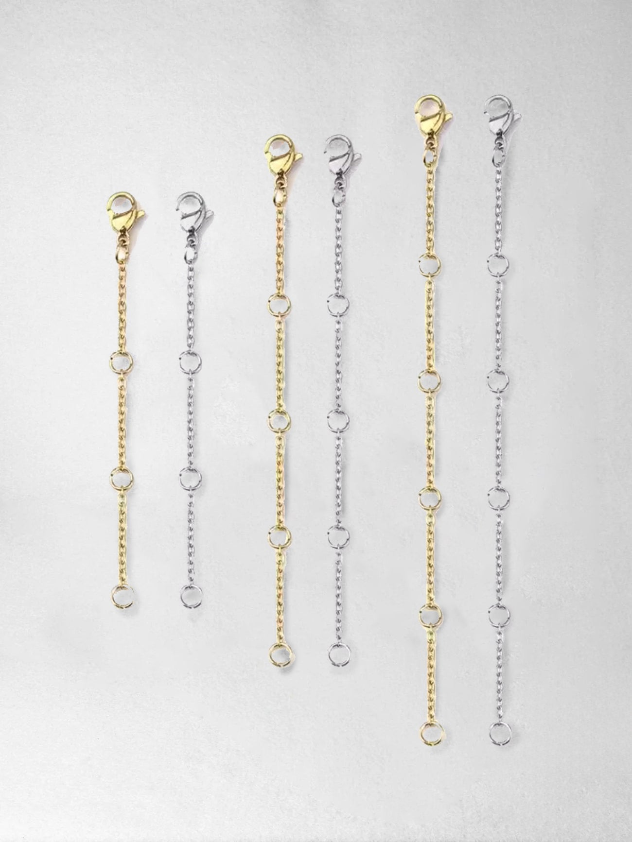 Extension Chains for necklaces