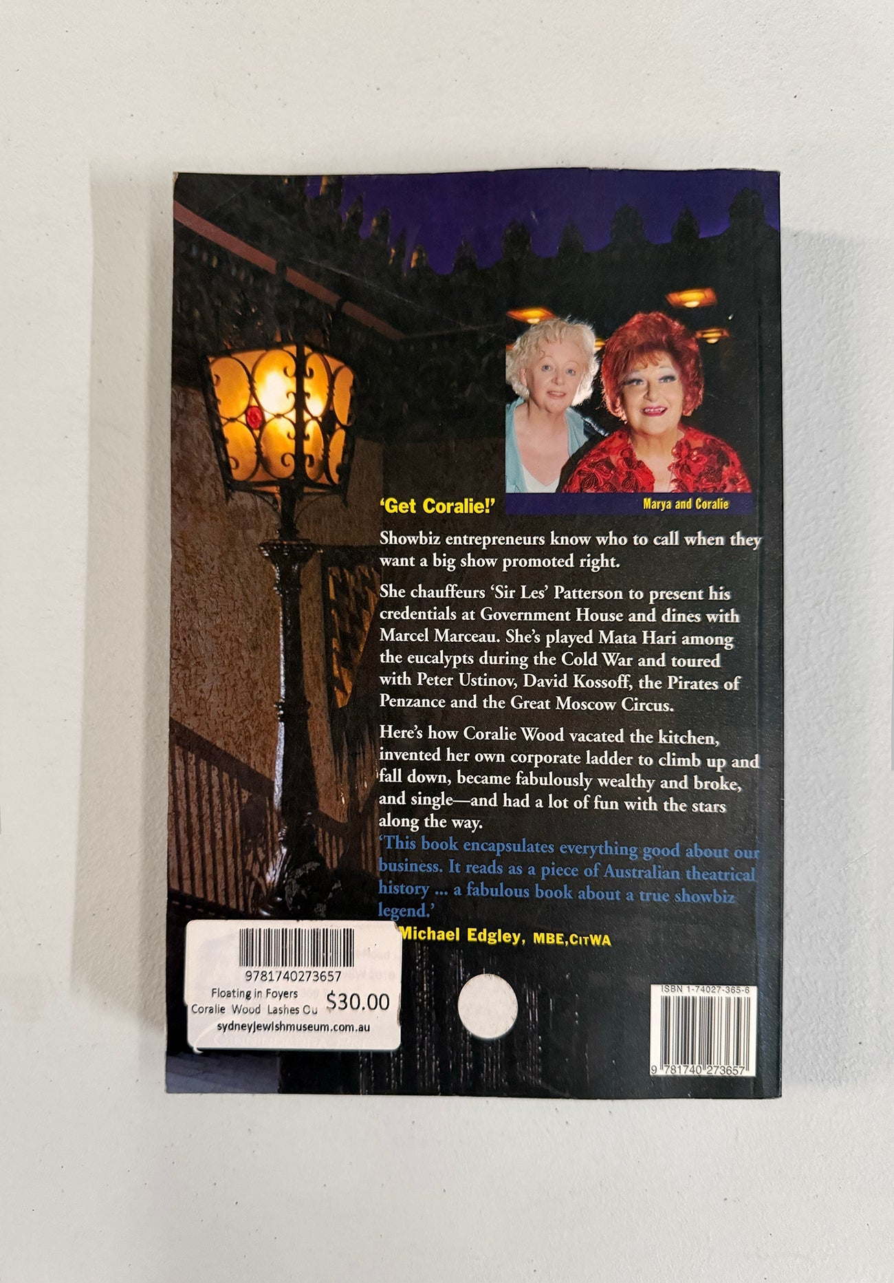 Floating in Foyers: Coralie Wood Lashes Out - Marya Glyn - Daniel