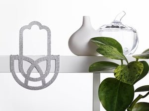 Folded Hamsush Shelf Sitter - Wallaby Design