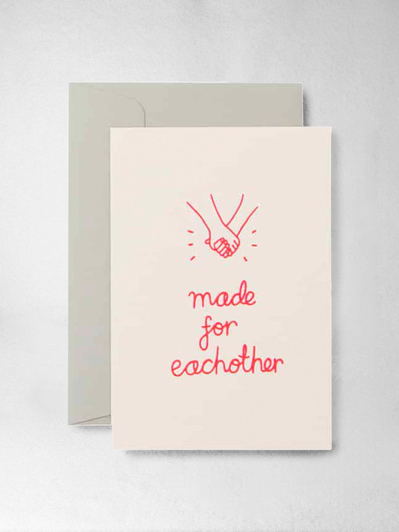Greeting Card – Made For Each Other