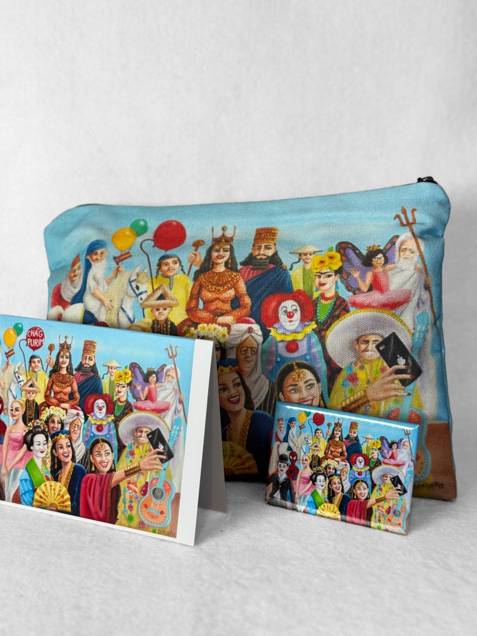 Greeting Card - Purim - Camille Fox