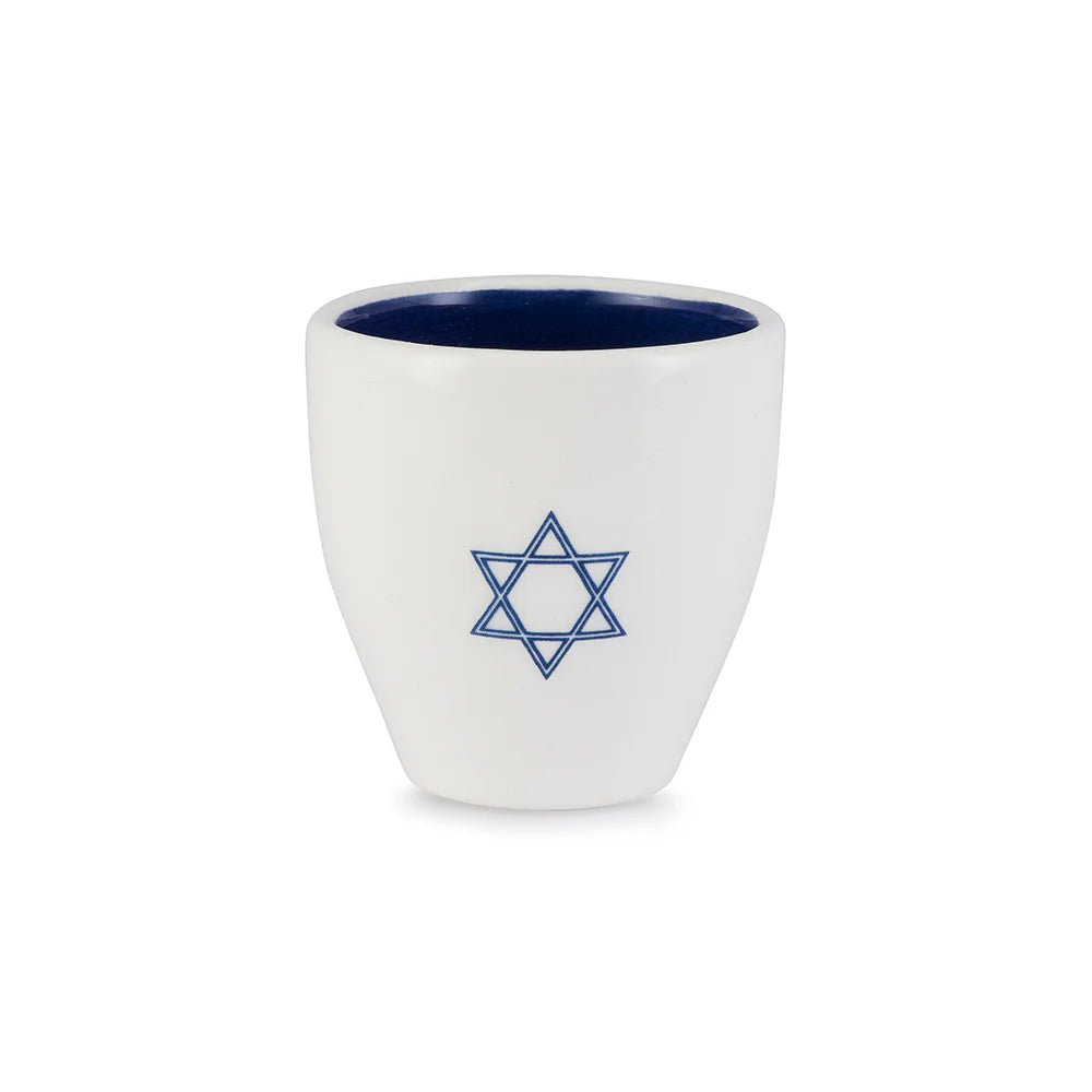 Kiddush Cup Set - Mensch, Chai Modern