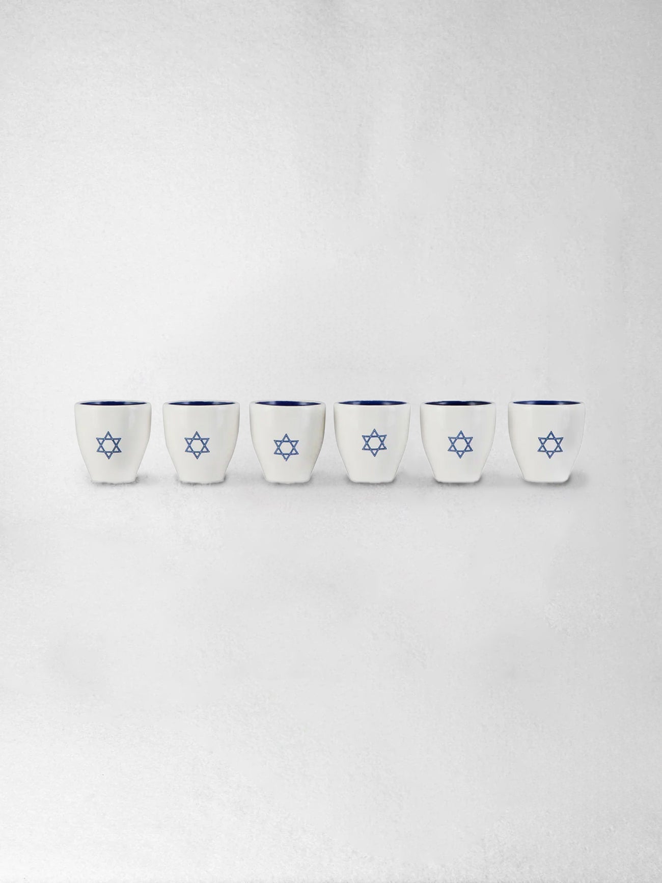 Kiddush Cup Set - Mensch, Chai Modern