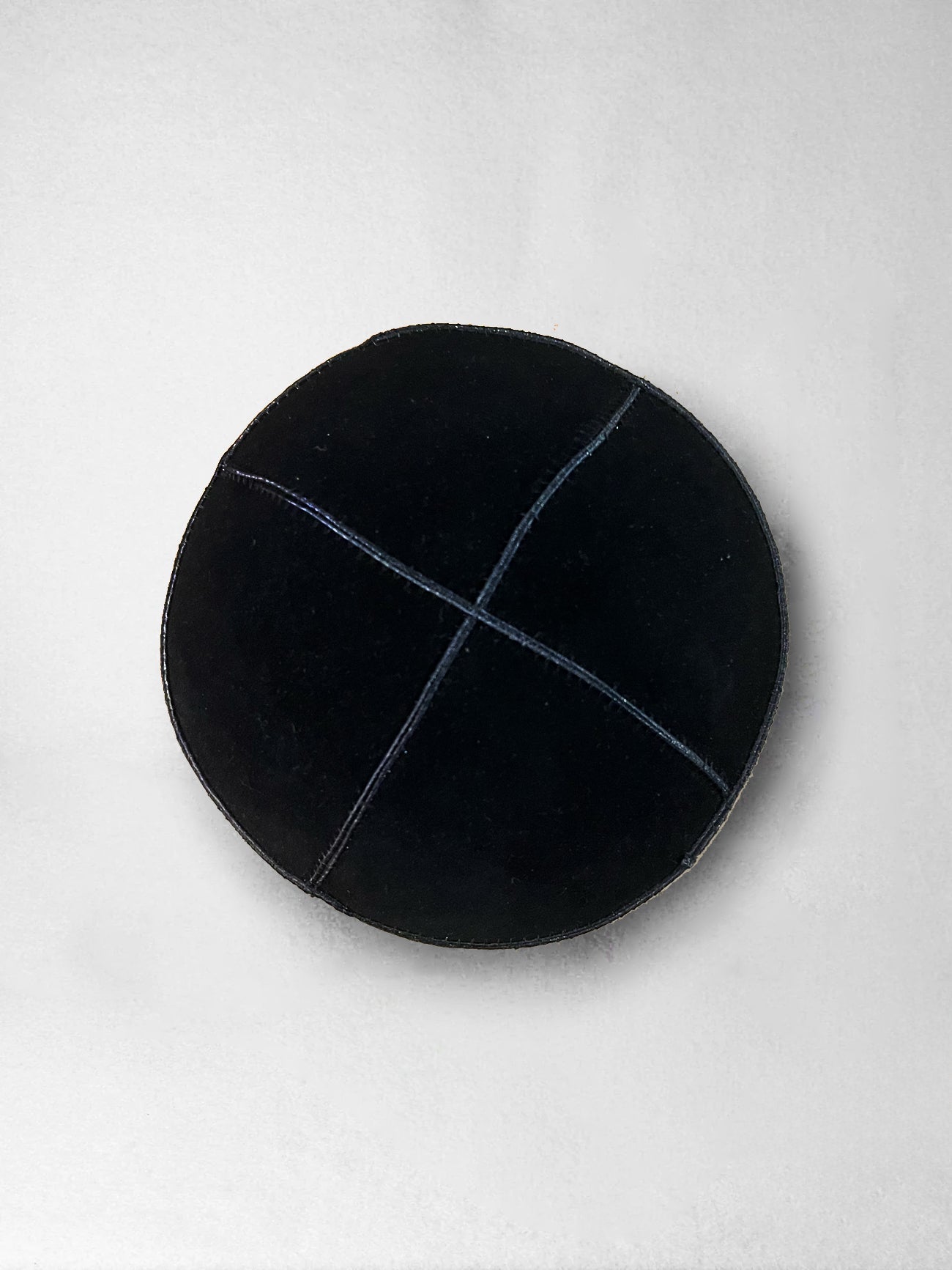 Kippah - Black Suede