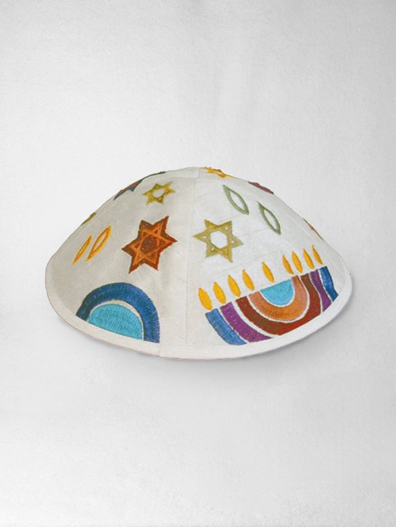 Kippah - Emanuel Menorah
