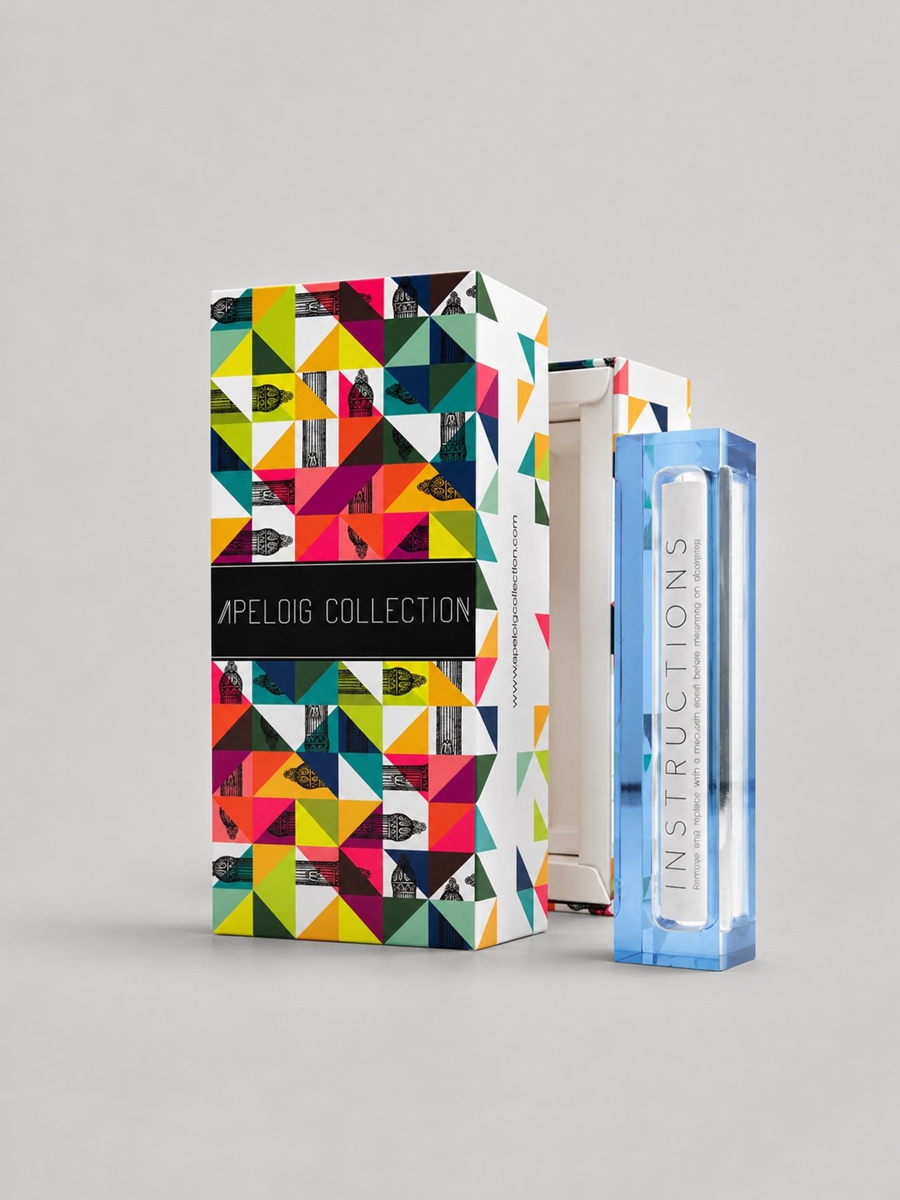 Mezuzah - Apeloig, Light Blue