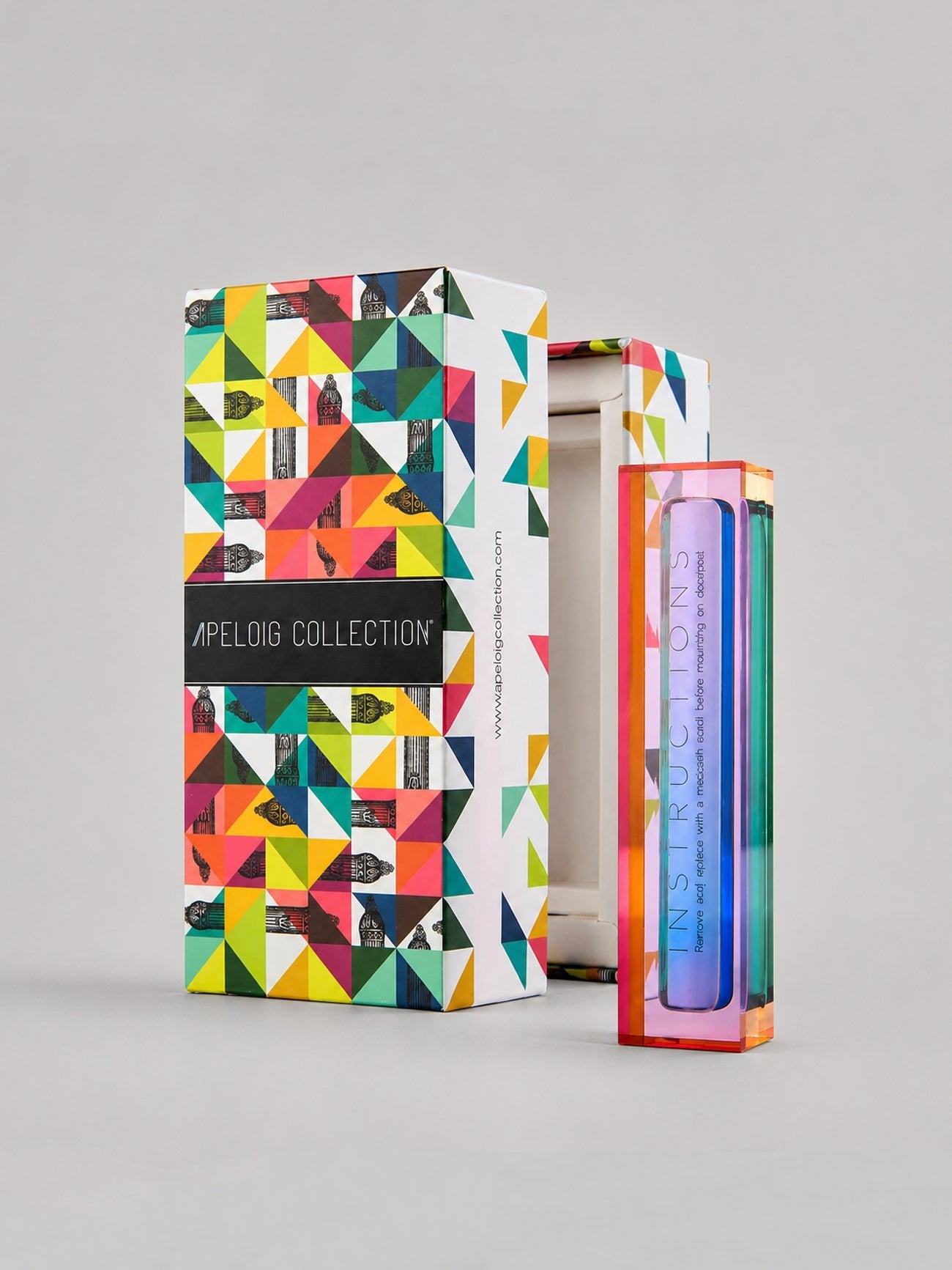 Mezuzah - Apeloig, Multicoloured