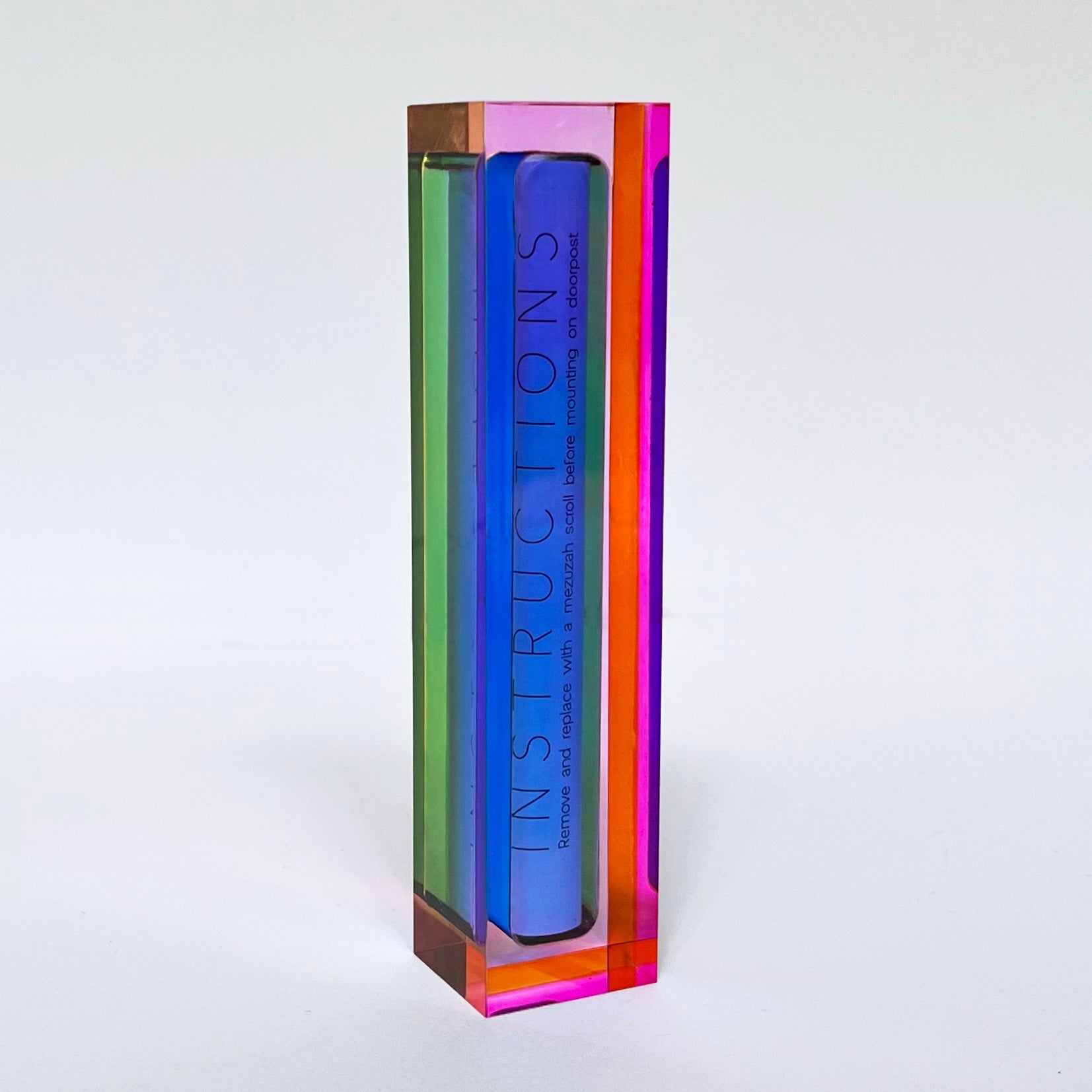 Mezuzah - Apeloig, Multicoloured