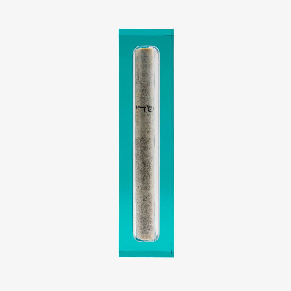 Mezuzah - Apeloig, Turquoise
