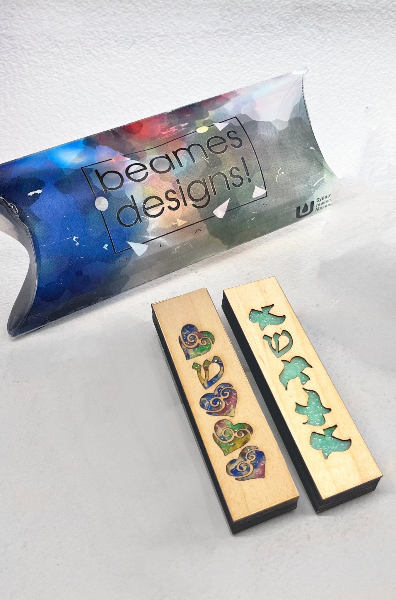 Mezuzah - Doves, Beames Design