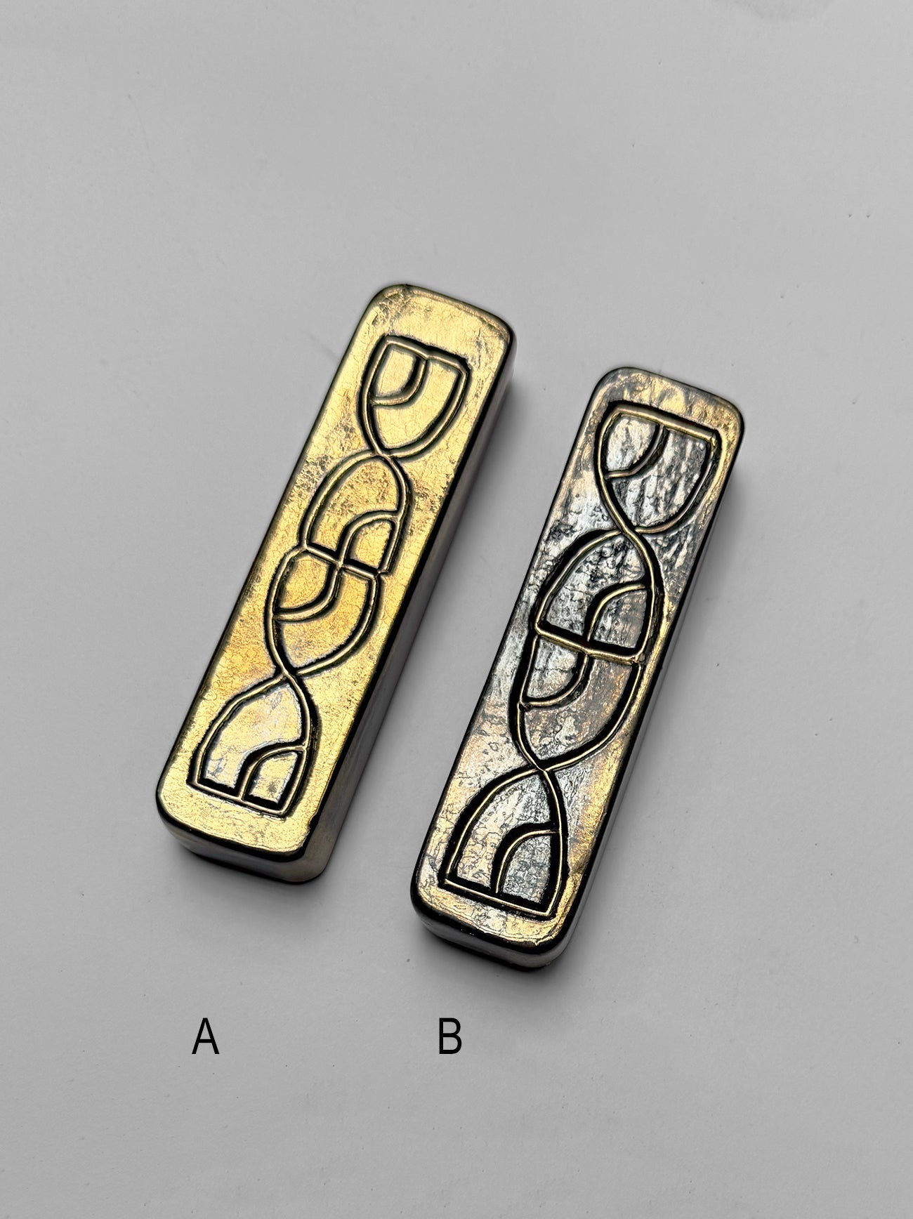 Mezuzah - Gold, Shin Ratuk - Ruth Shteinman