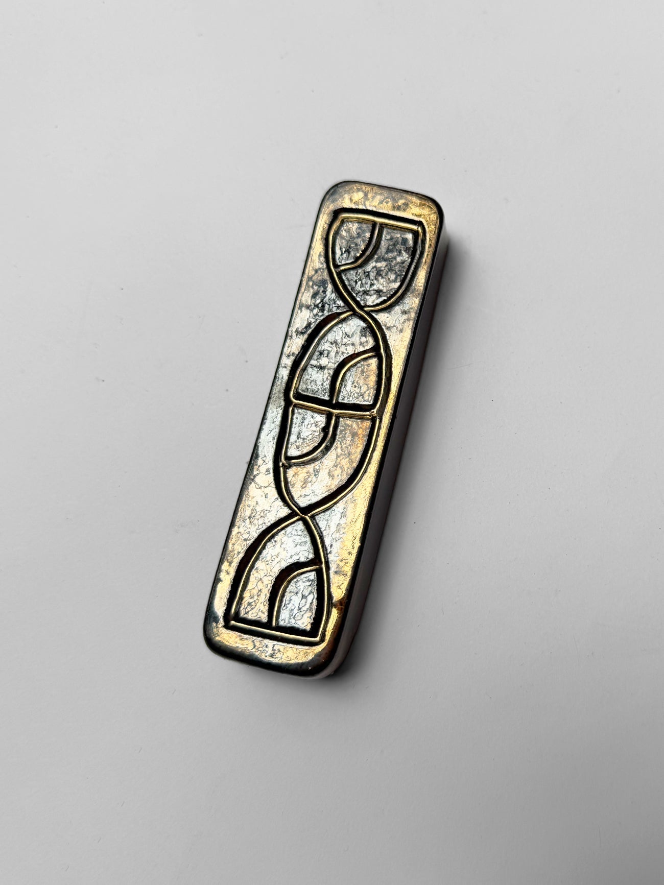 Mezuzah - Gold, Shin Ratuk - Ruth Shteinman
