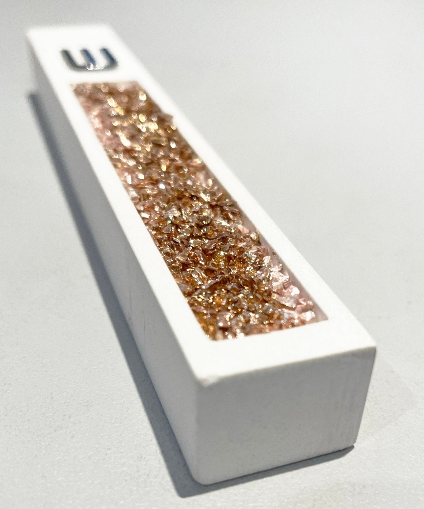 Mezuzah - Polyresin with Metallic feature