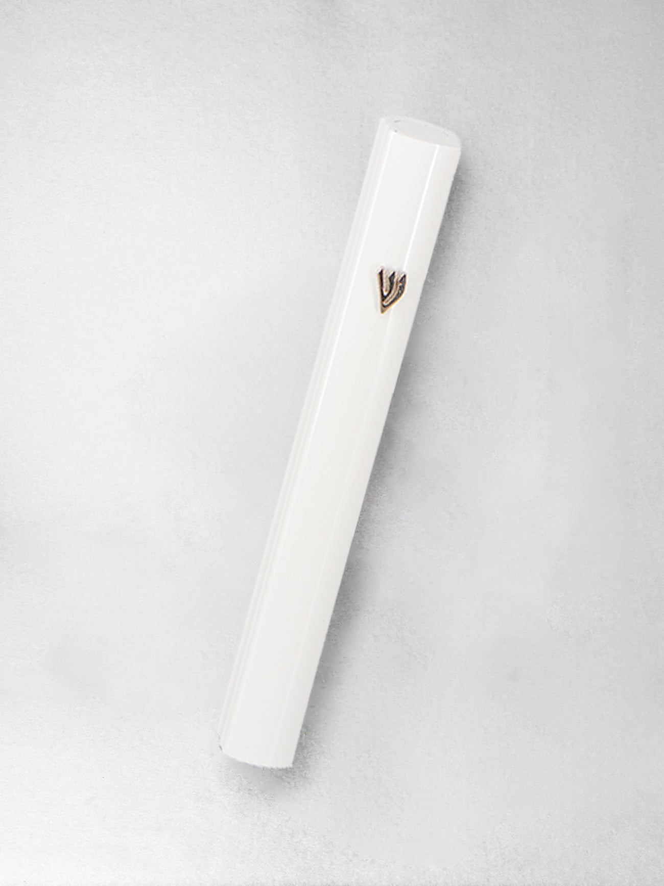 Mezuzah - White Aluminium