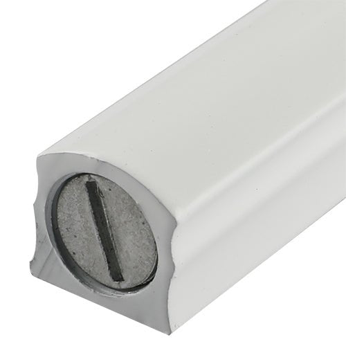 Mezuzah - White Aluminium