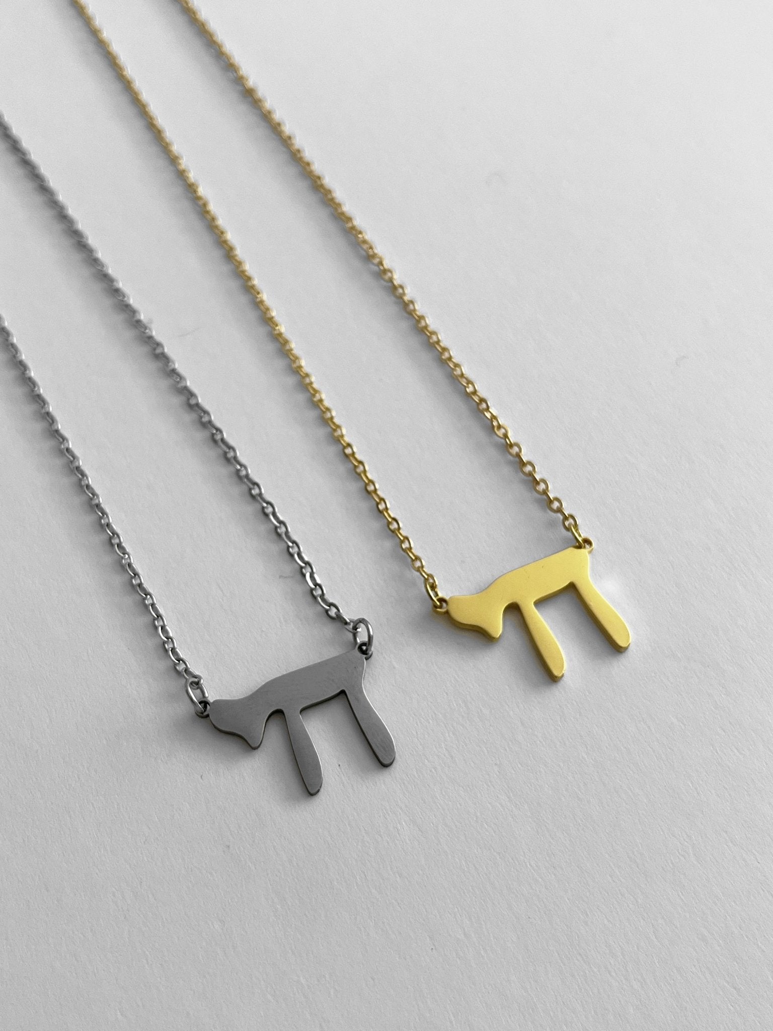 Necklace - Chai - Gold