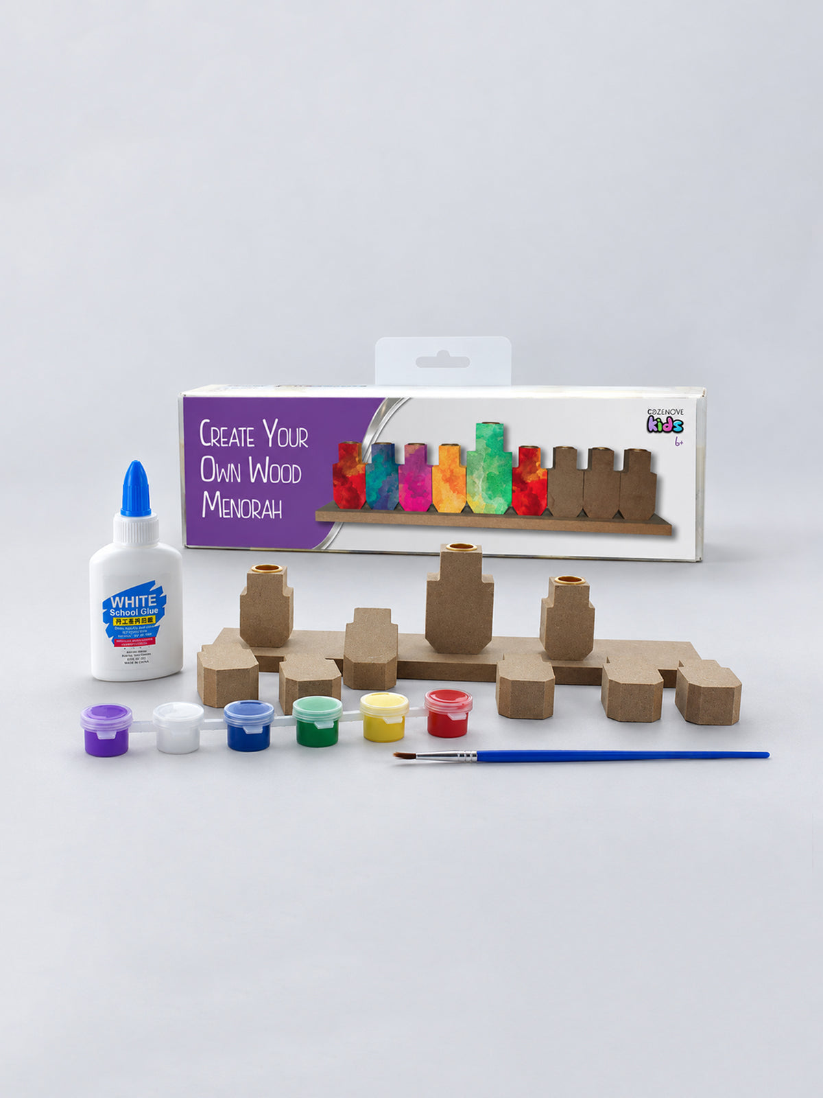 Create Your Own Chanukiah (Menorah)