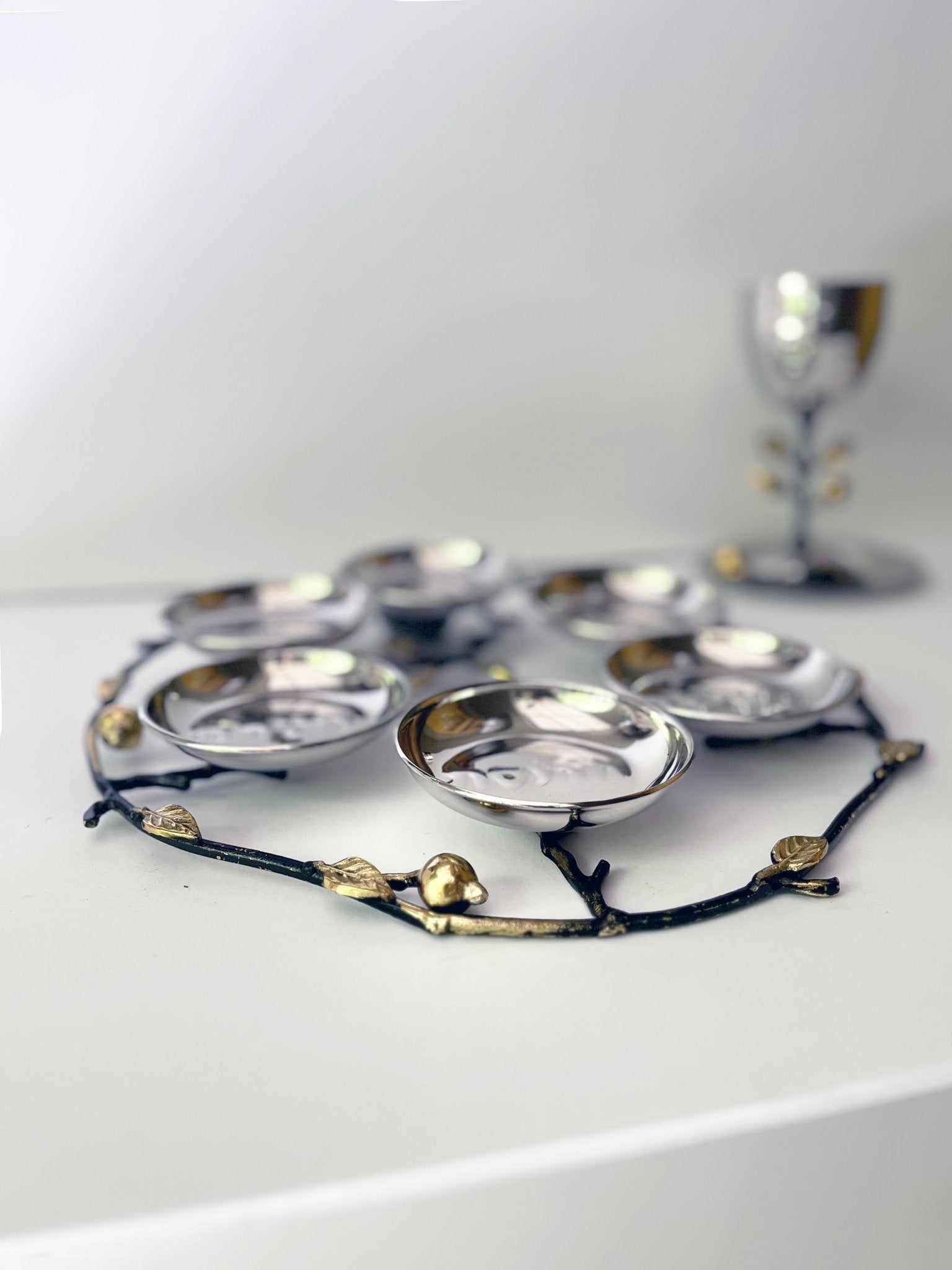 Seder Plate - Pomegranate, Emanuel Design