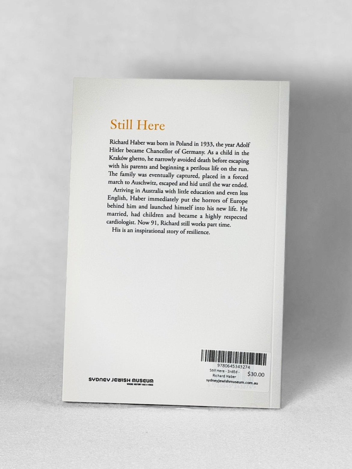 Still Here: A Memoir (3rd Ed) - Richard Haber