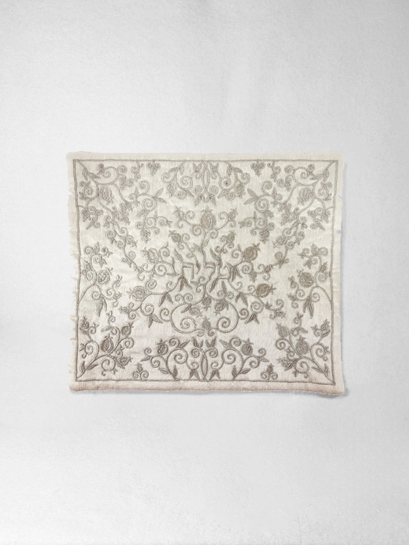 Tallit Bag - Silver Embroidery, Emanuel