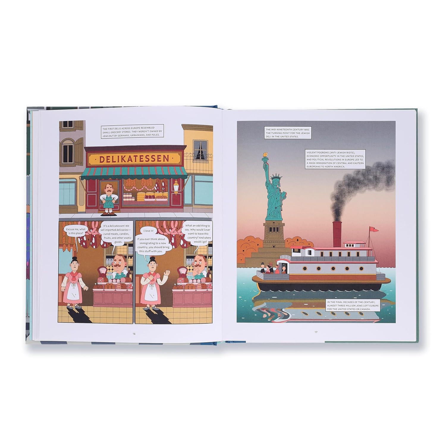 The Jewish Deli : An Illustrated Guide to the Chosen Food - Ben Nadler