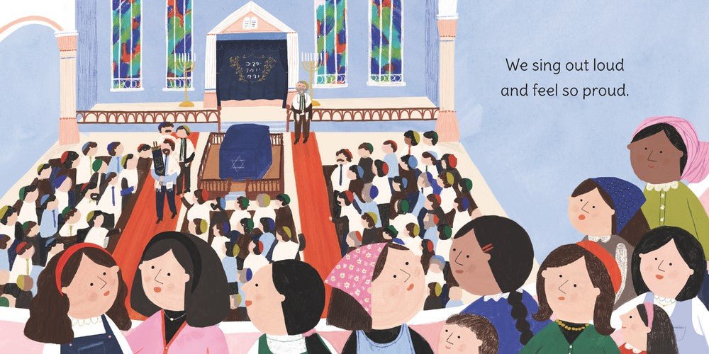 We Go to Shul - Douglas Florian, Hannah Tolson (Illustrator)