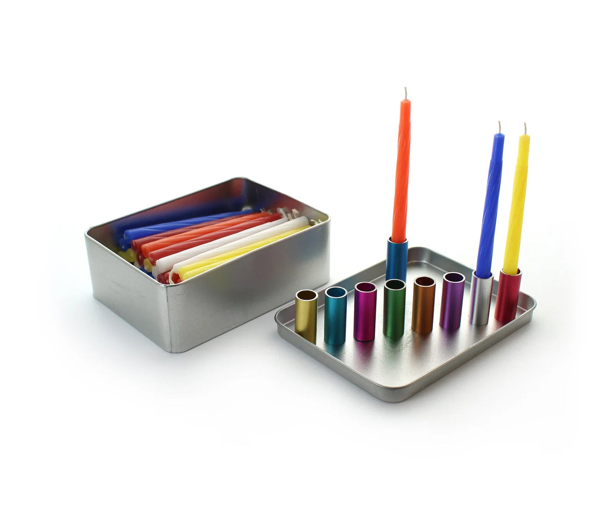 Chanukiah - Magnetic Travel Menorah
