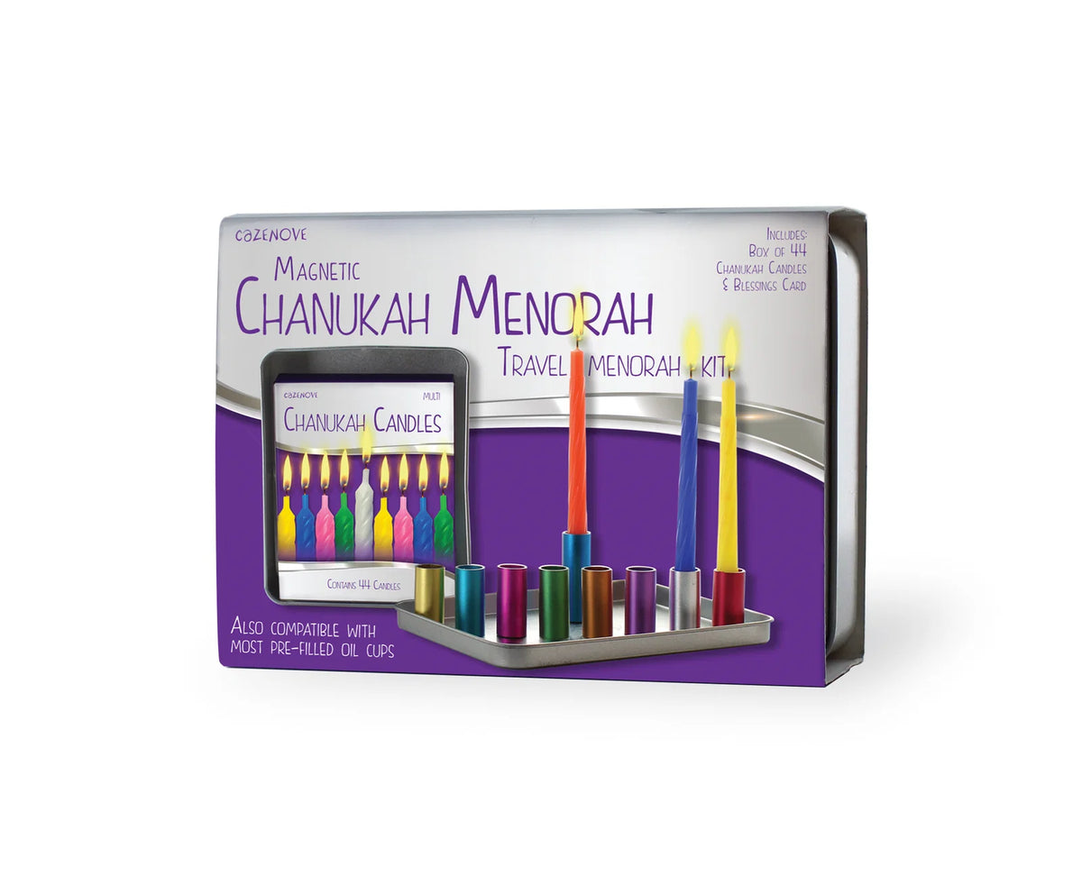 Chanukiah - Magnetic Travel Menorah