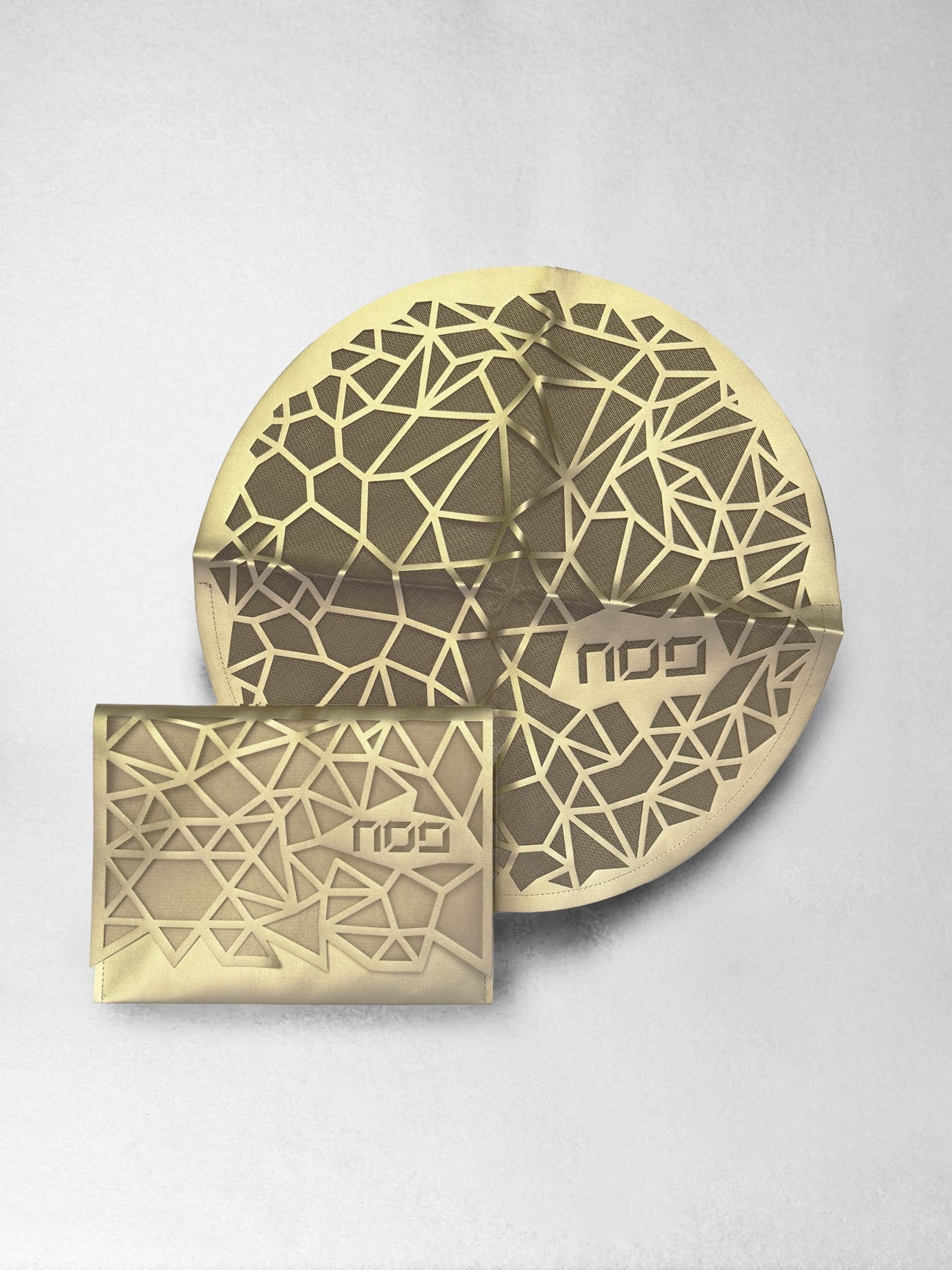 Apeloig Geometric - Matzah and Afikomen - set or individual cover.