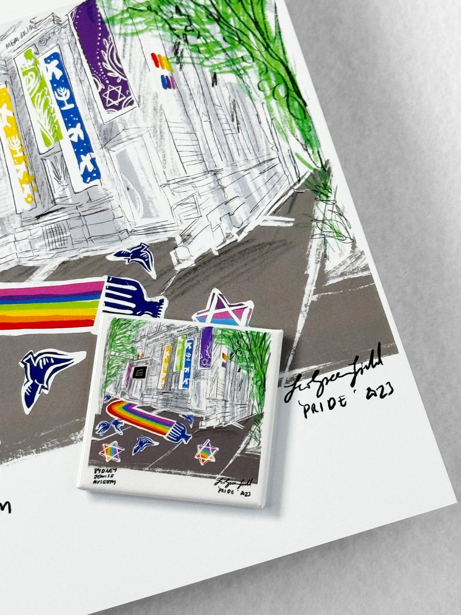 Artist Card - SJM Pride - Leo Greenfield